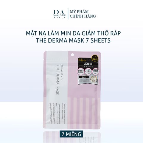 Mặt nạ làm mịn da giảm thô ráp The Derma Mask 7 Sheets