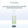Dung dịch vệ sinh phụ nữ mùi thảo mộc Sweet Body Delicate Wash