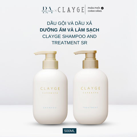 Dầu gội đất sét khoáng tự nhiên CLAYGE Shampoo SR (tóc dầu)