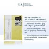 Mặt nạ làm sáng da The Derma VC100 7 Sheets