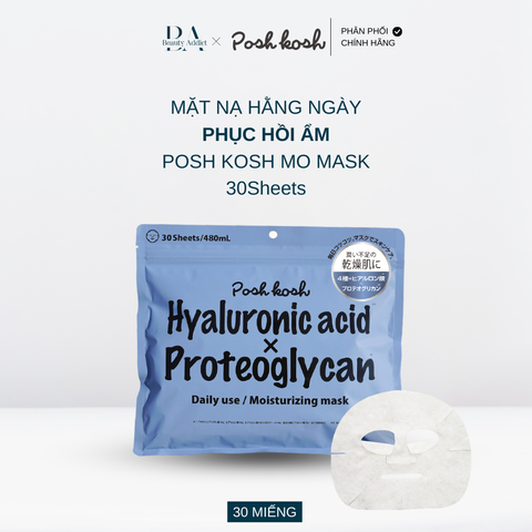 Mặt nạ dùng hằng ngày phục hồi ẩm - POSH KOSH MO MASK 30Sheets