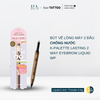 Bút vẽ lông mày 2 đầu chống nước K-Palette Lasting 2Way Eyebrow Liquid WPa