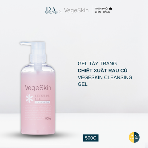 Gel tẩy trang rau củ VegeSkin Cleansing Gel 500g