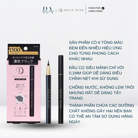 Bút kẻ mắt nước Koji Dolly Wink My Best Liner
