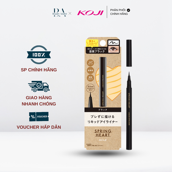 Bút kẻ mắt nước KOJI Spring Heart Liquid Eyeliner
