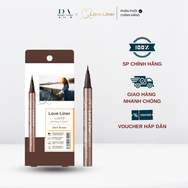 Bút kẻ mắt chống nước LOVELINER Liquid