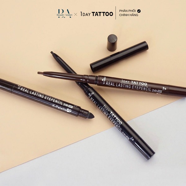 Chì kẻ mắt chống nước K-PALETTE Real Lasting Eyepencil 24h WP
