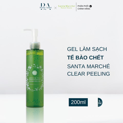 Gel tẩy tế bào chết trà xanh Nhật Bản SANTA MARCHÉ