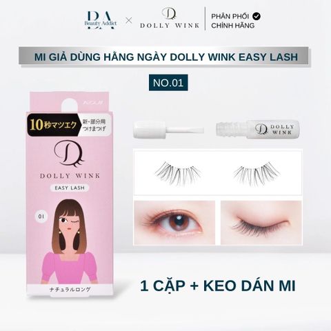 Mi giả dùng hằng ngày Koji Dolly Wink Easy Lash - No 01-08