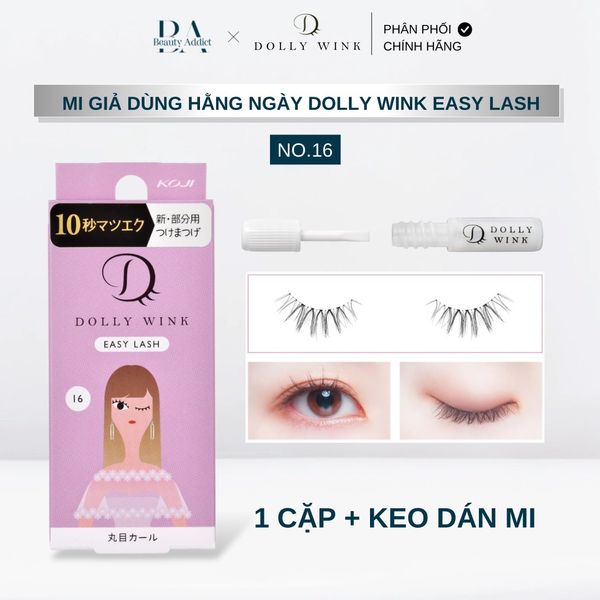 Mi giả dùng hằng ngày Koji Dolly Wink Easy Lash -  No.09-17