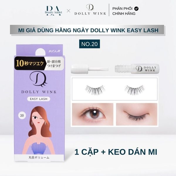 Mi giả dùng hằng ngày Koji Dolly Wink Easy Lash - No 18-24