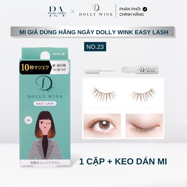 Mi giả dùng hằng ngày Koji Dolly Wink Easy Lash - No 18-24