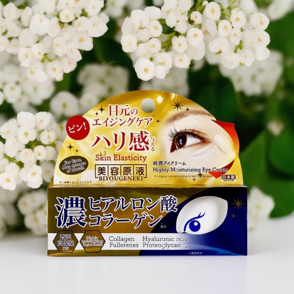 Kem dưỡng mắt làm săn chắc dạng gel BIYOUGENEKI Highly Moisturizing Eye Cream CH
