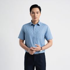 ÁO SƠ MI NGẮN TAY DÁNG RỘNG VITIMEX ARC 4037