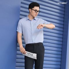 BST PTLL ÁO SƠ MI NGẮN TAY DÁNG RỘNG VITIMEX ARC 4048