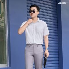 BST PTLL ÁO SƠ MI NGẮN TAY DÁNG RỘNG VITIMEX ARC 4053