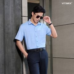BST PTLL ÁO SƠ MI NGẮN TAY DÁNG RỘNG VITIMEX ARC 4054