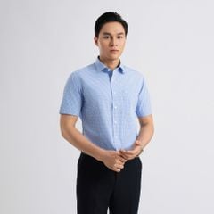 ÁO SƠ MI NGẮN TAY DÁNG RỘNG VITIMEX ARC 7574