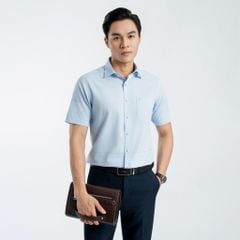 ÁO SƠ MI NGẮN TAY DÁNG RỘNG VITIMEX ARC 7714