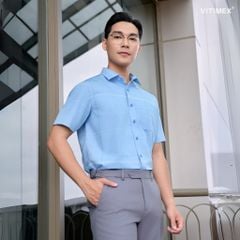 BST PTLL ÁO SƠ MI NGẮN TAY DÁNG RỘNG VITIMEX ARC 7724