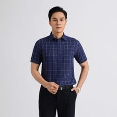 ÁO SƠ MI NGẮN TAY DÁNG RỘNG VITIMEX ARC 7792