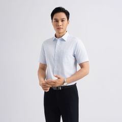 ÁO SƠ MI NGẮN TAY DÁNG RỘNG VITIMEX ARC 7795