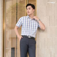 BST PTLL ÁO SƠ MI NGẮN TAY DÁNG RỘNG VITIMEX ARC 7806
