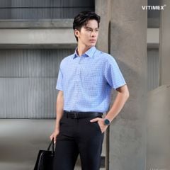 BST PTLL ÁO SƠ MI NGẮN TAY DÁNG RỘNG VITIMEX ARC 7812