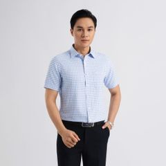 ÁO SƠ MI NGẮN TAY DÁNG RỘNG VITIMEX ARC 7813
