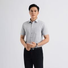 ÁO SƠ MI NGẮN TAY DÁNG RỘNG VITIMEX ARC 7857