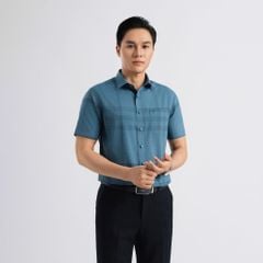 ÁO SƠ MI NGẮN TAY DÁNG RỘNG VITIMEX ARC 7869