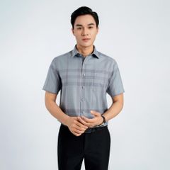 ÁO SƠ MI NGẮN TAY DÁNG RỘNG VITIMEX ARC 7873