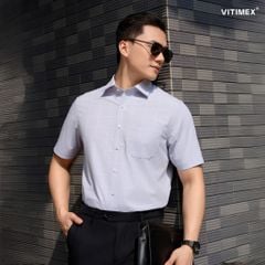 BST PTLL ÁO SƠ MI NGẮN TAY DÁNG RỘNG VITIMEX ARC 7879