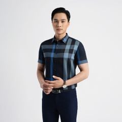 ÁO SƠ MI NGẮN TAY DÁNG ÔM VẠT BẰNG VITIMEX ASB 7659