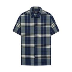 ÁO SƠ MI NGẮN TAY DÁNG ÔM VẠT BẰNG VITIMEX ASB 7663