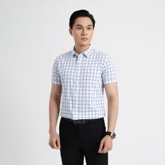 ÁO SƠ MI NGẮN TAY DÁNG ÔM VẠT BẰNG VITIMEX ASB 7804