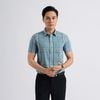ÁO SƠ MI NGẮN TAY DÁNG ÔM VẠT BẰNG VITIMEX ASB 7826