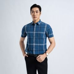 ÁO SƠ MI NGẮN TAY DÁNG ÔM VẠT BẰNG VITIMEX ASB 7832