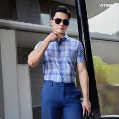 BST PTLL ÁO SƠ MI NGẮN TAY DÁNG ÔM VITIMEX ASC 7622