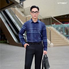 BST PTLL ÁO SƠ MI DÀI TAY DÁNG ÔM VITIMEX ASD 4015