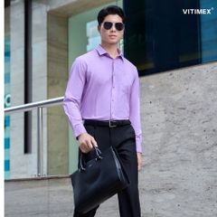 BST PTLL ÁO SƠ MI DÀI TAY DÁNG ÔM VITIMEX ASD 7690