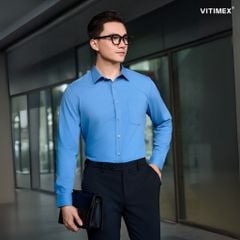 BST PTLL ÁO SƠ MI DÀI TAY DÁNG ÔM VITIMEX ASD 7840