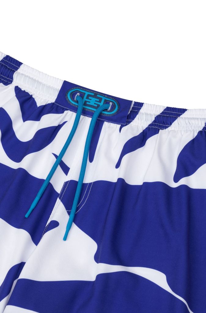 Set đồ đi biển nam Blue Stamp màu trắng
