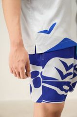 Quần short đi biển nam Blue Stamp màu trắng