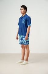 Set đồ đi biển nam Blue Stamp màu xanh navy