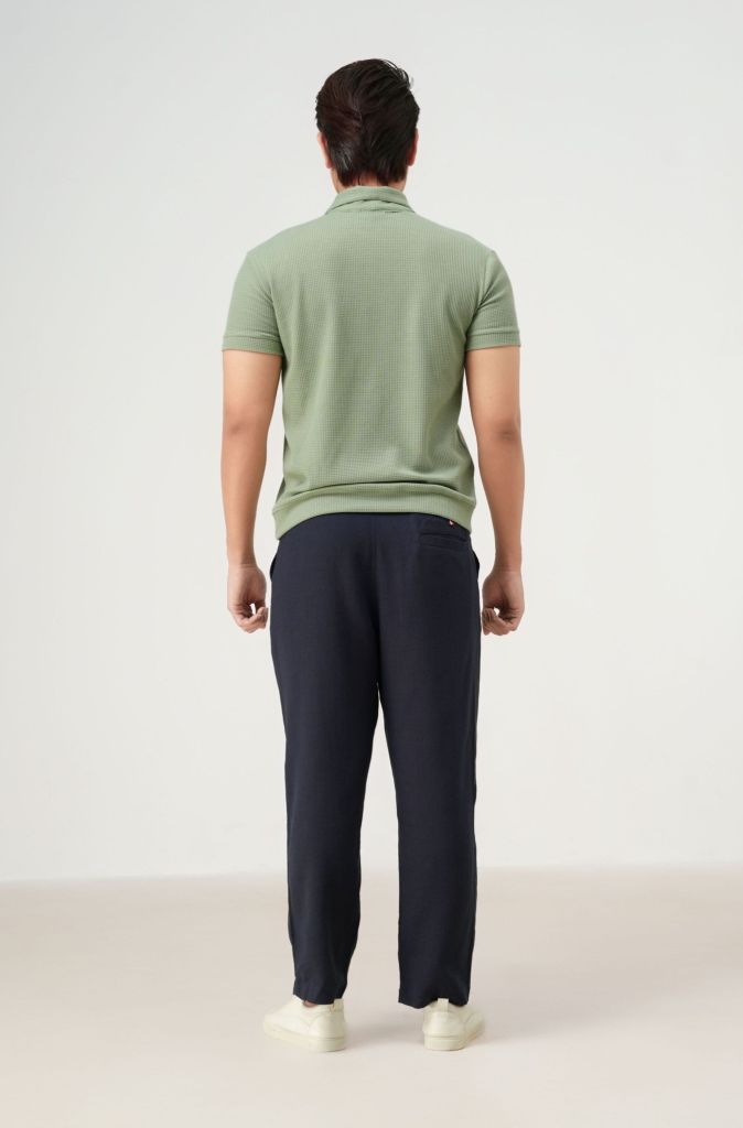 Áo polo nam Palma xanh mint