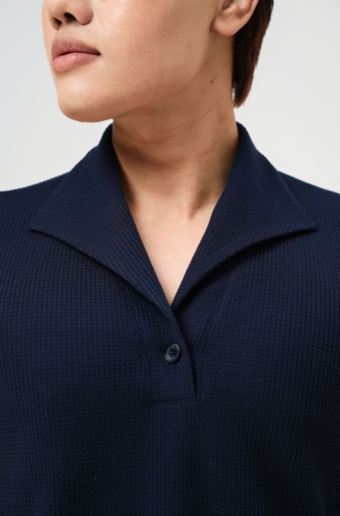 Áo polo nam Palma xanh navy