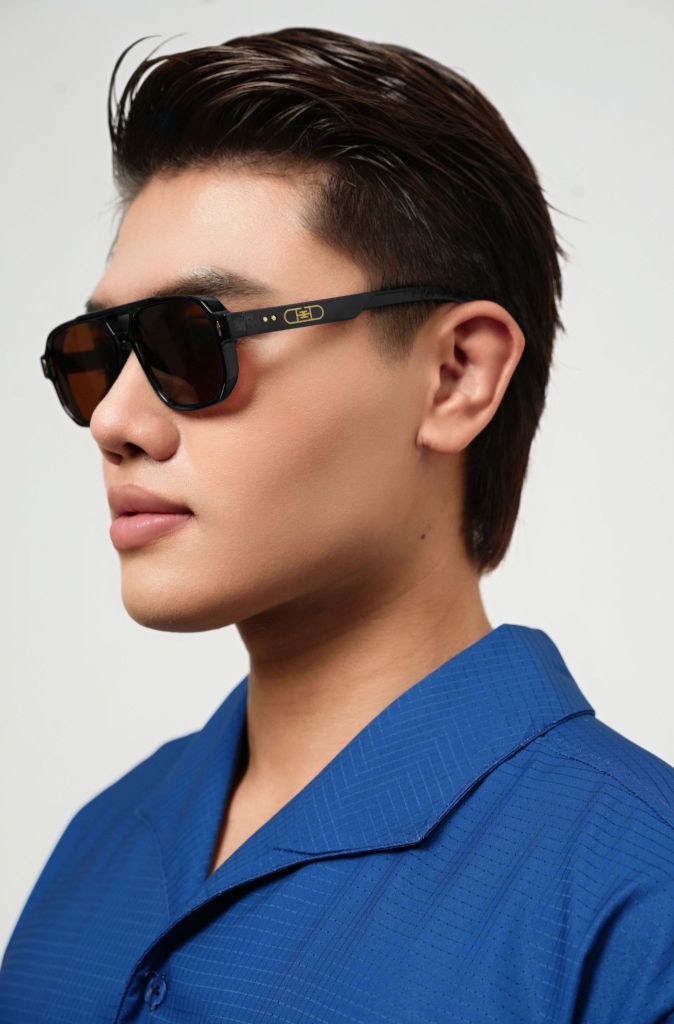 Kính mát nam chất liệu Acetate