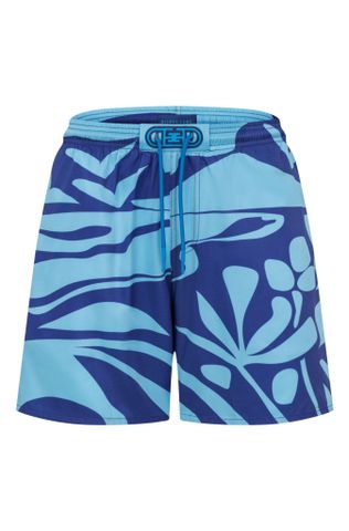 Quần short đi biển nam Blue Stamp màu xanh navy