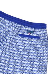 Quần bơi nam Monogram màu xanh hồ bơi